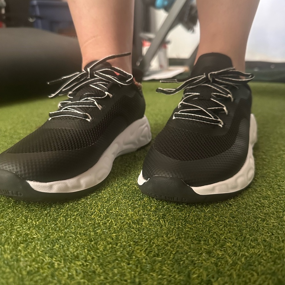 All in Motion Black Athletic Shoes - Picture 9 of 10